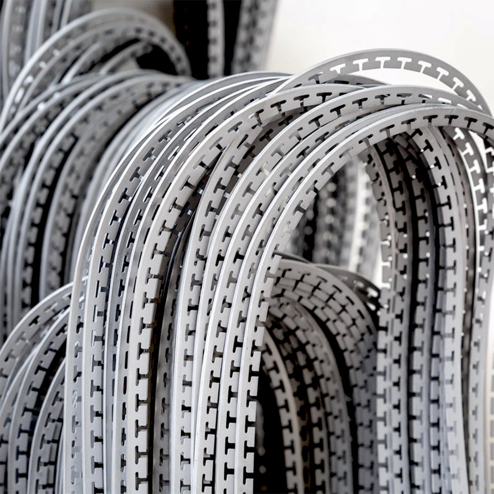 2.3mm Thick, Single Piece, Full Wrap Steel Edge
